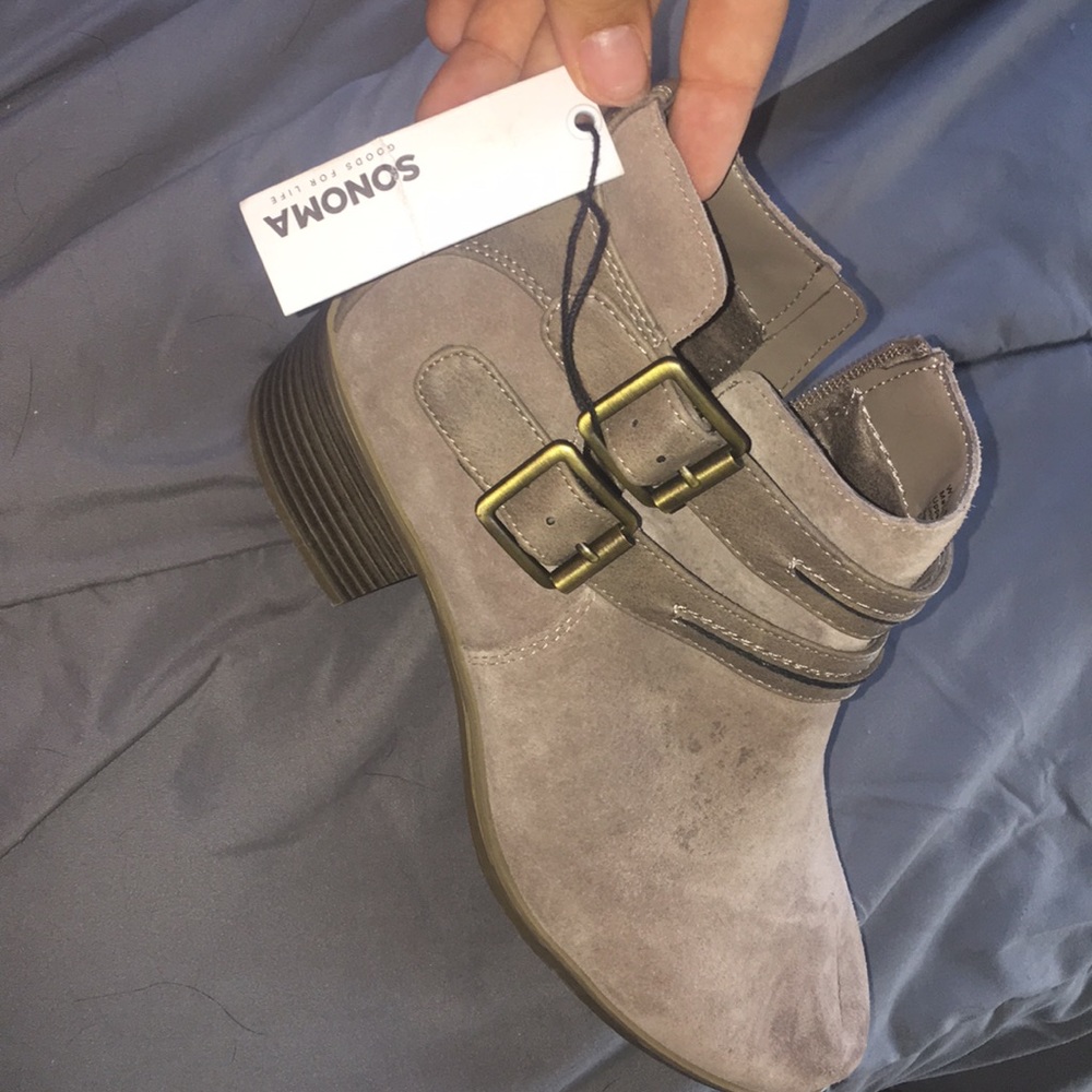 Sonoma booties with wedge